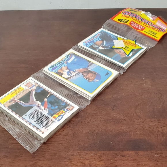 1988 Topps Baseball Cards, Unopened, 43 Cards - Picture 5 of 6